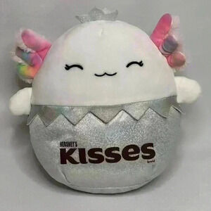 Squish mallows Candy Squad Plush/Nattie the Hershey Kisses Axolotl (535)